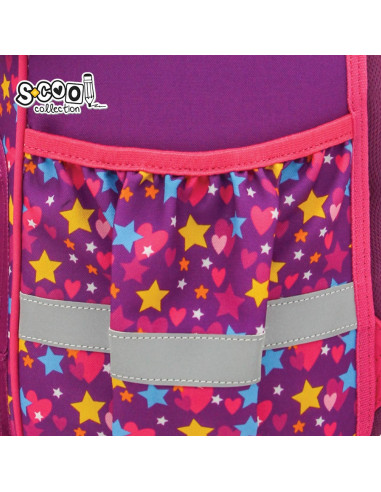 SC2956,Ghiozdan anatomic Premium S-COOL SC2956, 42x30x22 cm, Motiv unicorn