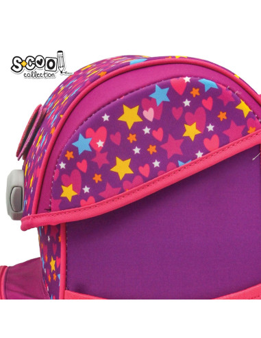 SC2956,Ghiozdan anatomic Premium S-COOL SC2956, 42x30x22 cm, Motiv unicorn