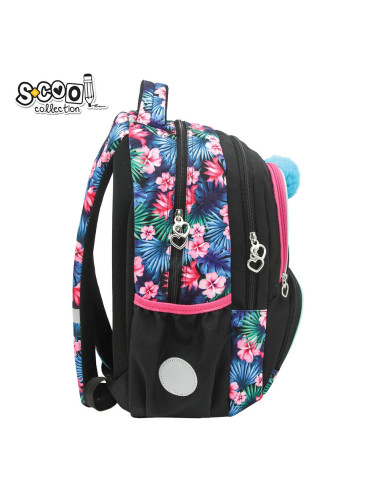 SC2964,Ghiozdan ergonomic compartiment laptop S-COOL SC2964, 42x31x16 cm, GRL