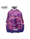 SC3204,Ghiozdan trolley Urban S-COOL SC3204, 46x34x20 cm, Motiv stars