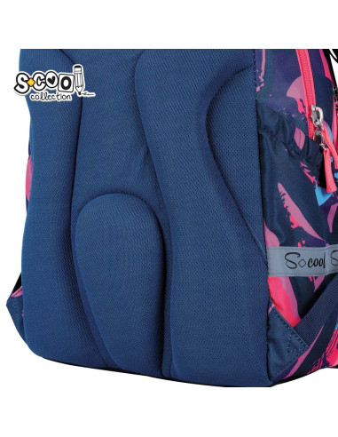 SC2972,Ghiozdan anatomic S-COOL SC2972, 41x28x17 cm, Motiv light stripes SC2972,Ghiozdan anatomic S-COOL SC2972, 41x28x17 cm, Motiv light stripes