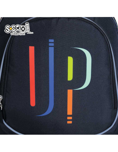 SC2977,Ghiozdan anatomic S-COOL SC2977, 41x28x17 cm, Motiv light up