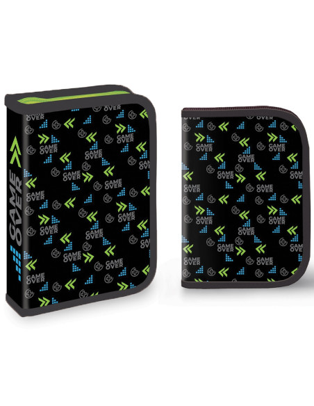 SC2910,Penar echipat cu 1 fermoar si 2 extensii, 32 piese S-COOL SC2910, Game over