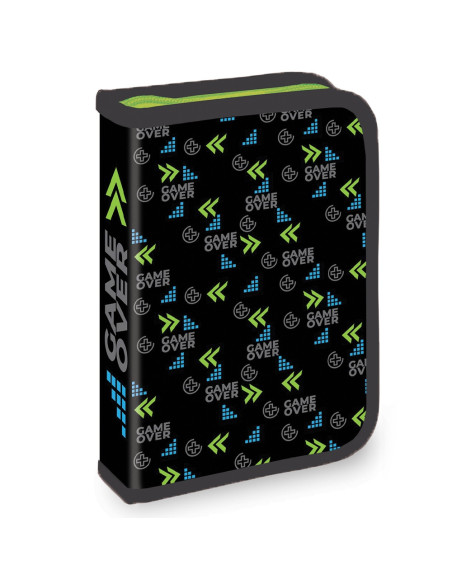 SC2910,Penar echipat cu 1 fermoar si 2 extensii, 32 piese S-COOL SC2910, Game over