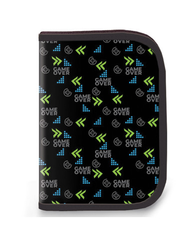 SC2910,Penar echipat cu 1 fermoar si 2 extensii, 32 piese S-COOL SC2910, Game over