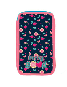 SC2921,Penar echipat cu 3 fermoare, 39 piese S-COOL SC2921, Berry good 2