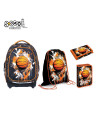 SC3210,Set Micul Scolar S-COOL SC3210: Ghiozdan, Penar echipat, Sac Sport, Portofel, Basketball