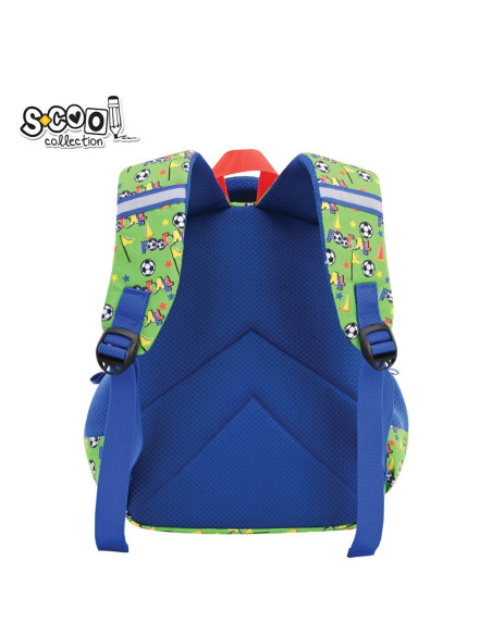 SC3007,Ghiozdan gradinita FOOTBALL FUN, 30x25x14 cm - S-COOL