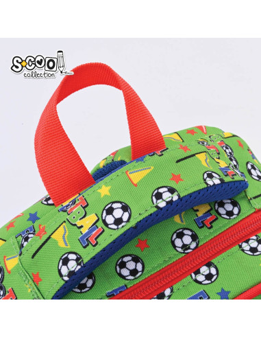 SC3007,Ghiozdan gradinita FOOTBALL FUN, 30x25x14 cm - S-COOL