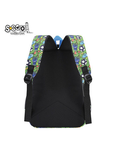 SC3001,Ghiozdan gradinita GOAL, 34x23x14 cm - S-COOL