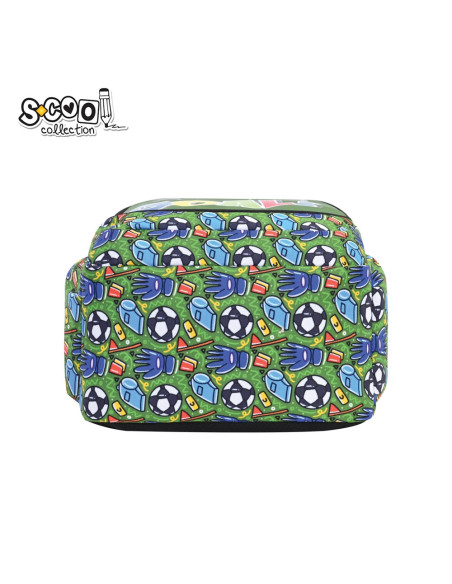 SC3001,Ghiozdan gradinita GOAL, 34x23x14 cm - S-COOL