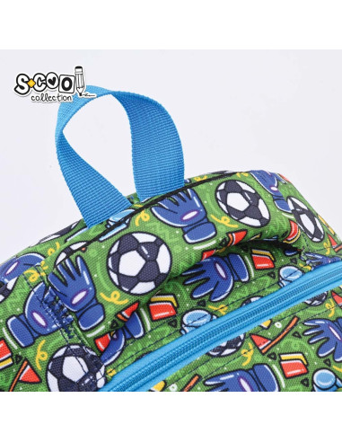 SC3001,Ghiozdan gradinita GOAL, 34x23x14 cm - S-COOL