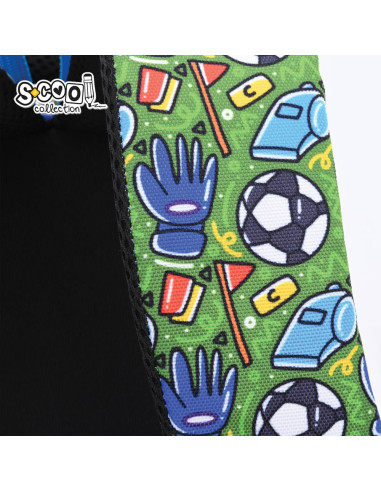SC3001,Ghiozdan gradinita GOAL, 34x23x14 cm - S-COOL