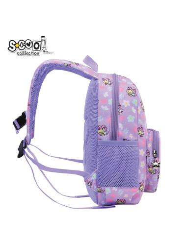 SC3009,Ghiozdan gradinita LITTLE BUTTERFLY, 30x24x9 cm - S-COOL