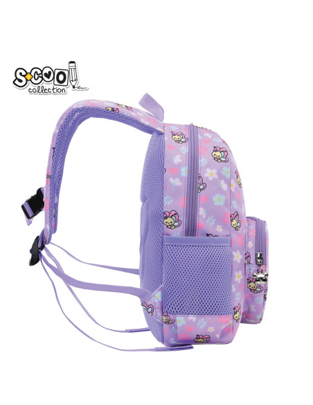 SC3009,Ghiozdan gradinita LITTLE BUTTERFLY, 30x24x9 cm - S-COOL