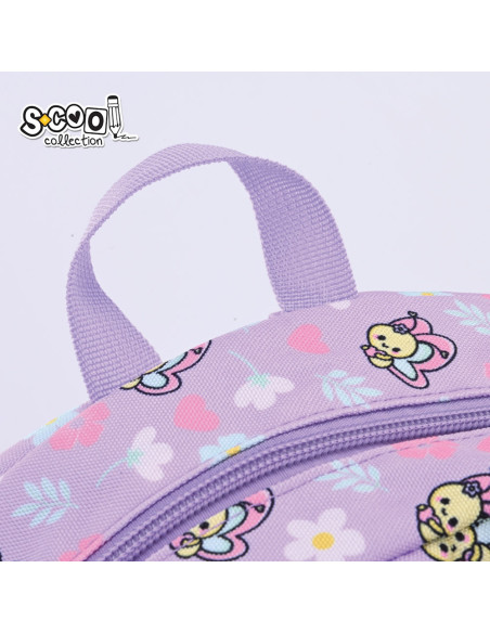 SC3009,Ghiozdan gradinita LITTLE BUTTERFLY, 30x24x9 cm - S-COOL