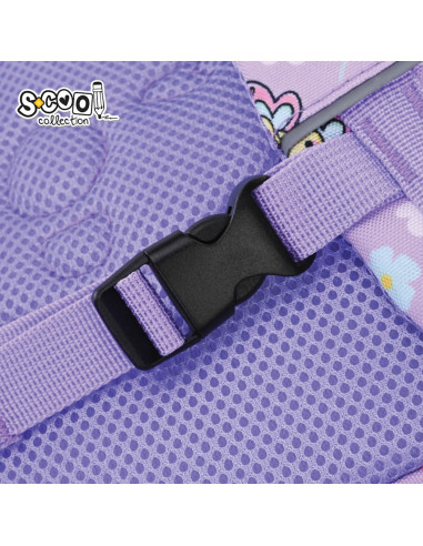 SC3009,Ghiozdan gradinita LITTLE BUTTERFLY, 30x24x9 cm - S-COOL