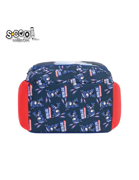 SC3003,Ghiozdan gradinita NINJA WARRIOR, 34x23x14 cm - S-COOL