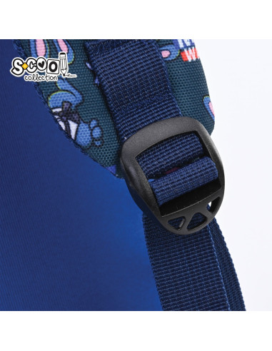 SC3003,Ghiozdan gradinita NINJA WARRIOR, 34x23x14 cm - S-COOL