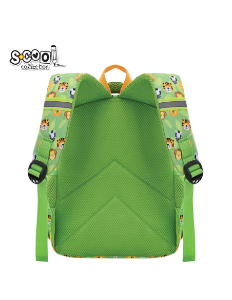 SC3004,Ghiozdan gradinita SAFARI, 30x25x14 cm - S-COOL