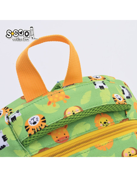 SC3004,Ghiozdan gradinita SAFARI, 30x25x14 cm - S-COOL