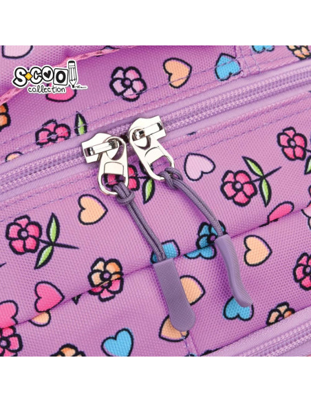 SC2998,Ghiozdan gradinita SWEET, 34x23x14 cm - S-COOL