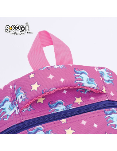 SC3000,Ghiozdan gradinita UNICORN, 34x23x14 cm - S-COOL