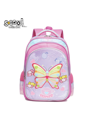 SC3066,Ghiozdan 3D BUTTERFLY, 41x31x24 cm - S-COOL