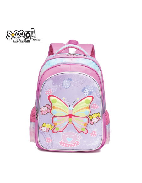 SC3066,Ghiozdan 3D BUTTERFLY, 41x31x24 cm - S-COOL