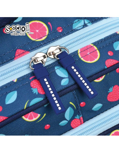 SC2992,Ghiozdan 3D ergonomic BERRY GOOD, 42x30x22 cm - S-COOL SC2992,Ghiozdan 3D ergonomic BERRY GOOD, 42x30x22 cm - S-COOL