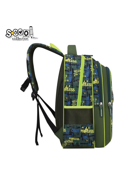 SC2996,Ghiozdan 3D ergonomic FEARLESS, 43x30x22 cm - S-COOL SC2996,Ghiozdan 3D ergonomic FEARLESS, 43x30x22 cm - S-COOL