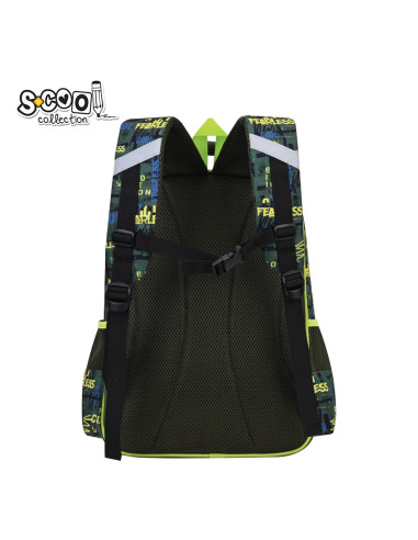 SC2996,Ghiozdan 3D ergonomic FEARLESS, 43x30x22 cm - S-COOL SC2996,Ghiozdan 3D ergonomic FEARLESS, 43x30x22 cm - S-COOL