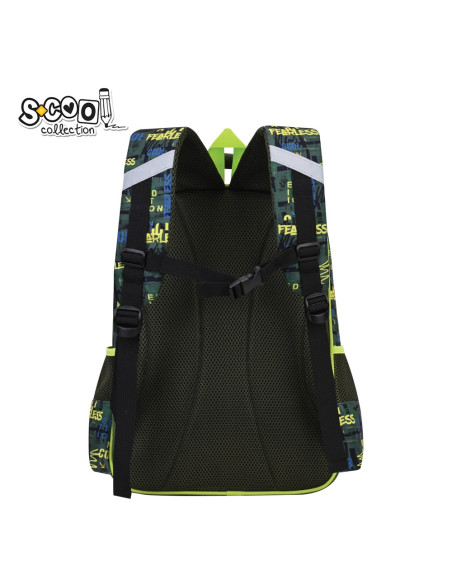 SC2996,Ghiozdan 3D ergonomic FEARLESS, 43x30x22 cm - S-COOL SC2996,Ghiozdan 3D ergonomic FEARLESS, 43x30x22 cm - S-COOL