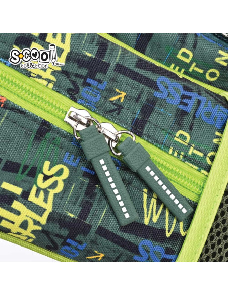 SC2996,Ghiozdan 3D ergonomic FEARLESS, 43x30x22 cm - S-COOL SC2996,Ghiozdan 3D ergonomic FEARLESS, 43x30x22 cm - S-COOL