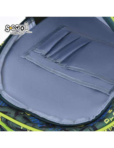 SC2996,Ghiozdan 3D ergonomic FEARLESS, 43x30x22 cm - S-COOL SC2996,Ghiozdan 3D ergonomic FEARLESS, 43x30x22 cm - S-COOL