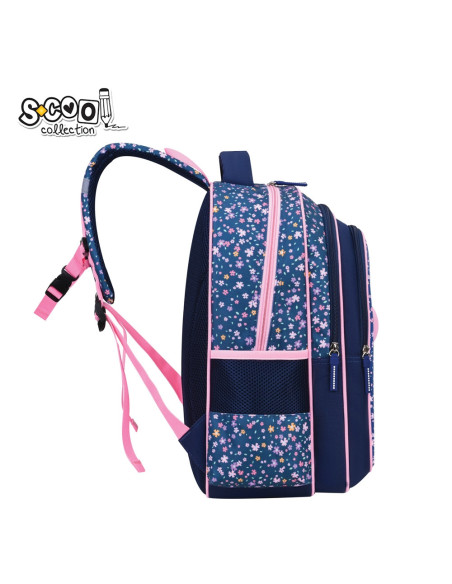 SC2991,Ghiozdan 3D ergonomic PINK HEART, 42x30x22 cm - S-COOL