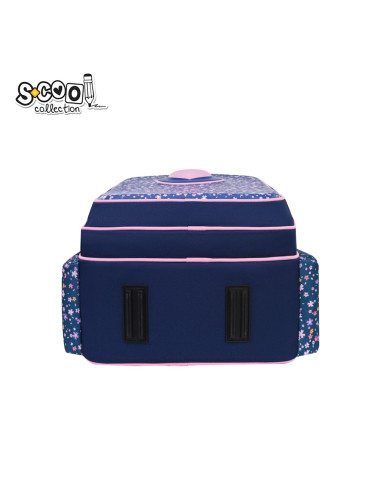 SC2991,Ghiozdan 3D ergonomic PINK HEART, 42x30x22 cm - S-COOL