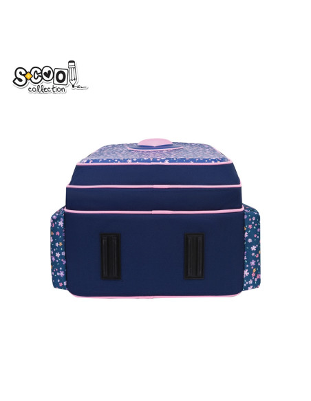 SC2991,Ghiozdan 3D ergonomic PINK HEART, 42x30x22 cm - S-COOL