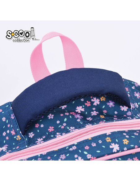 SC2991,Ghiozdan 3D ergonomic PINK HEART, 42x30x22 cm - S-COOL