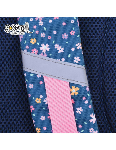 SC2991,Ghiozdan 3D ergonomic PINK HEART, 42x30x22 cm - S-COOL