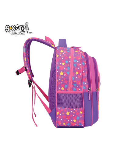 SC2990,Ghiozdan 3D ergonomic UNICORN, 42x30x22 cm - S-COOL