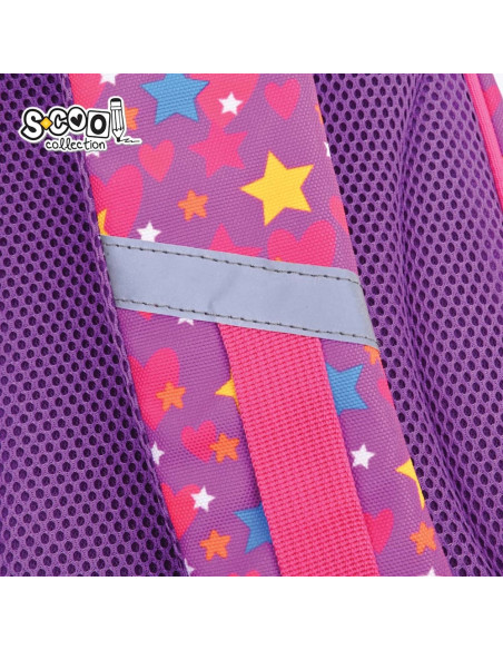 SC2990,Ghiozdan 3D ergonomic UNICORN, 42x30x22 cm - S-COOL