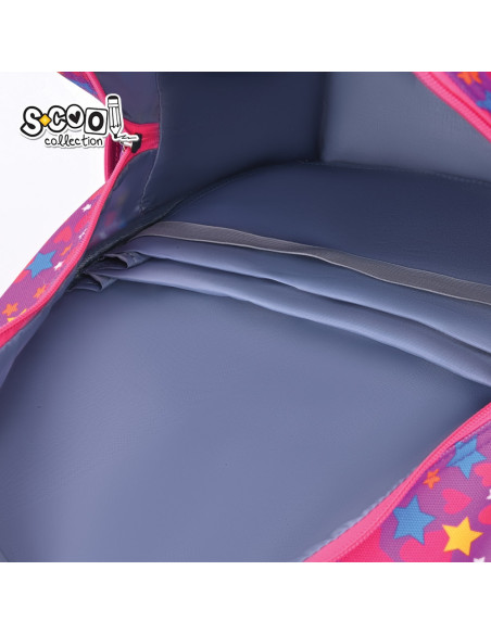 SC2990,Ghiozdan 3D ergonomic UNICORN, 42x30x22 cm - S-COOL