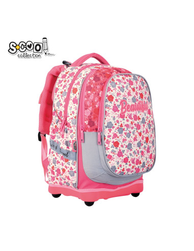 SC2944,Ghiozdan anatomic BEAUTIFUL, 39x33x18 cm - S-COOL