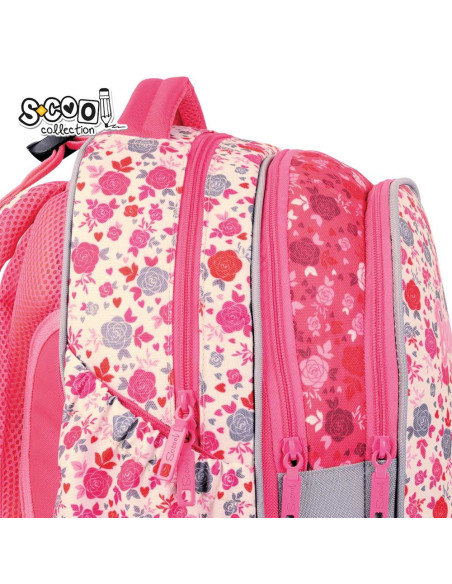 SC2944,Ghiozdan anatomic BEAUTIFUL, 39x33x18 cm - S-COOL