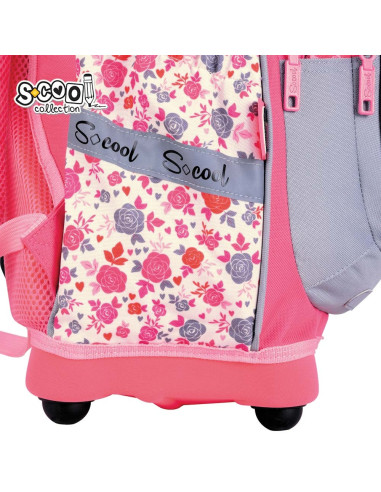 SC2944,Ghiozdan anatomic BEAUTIFUL, 39x33x18 cm - S-COOL