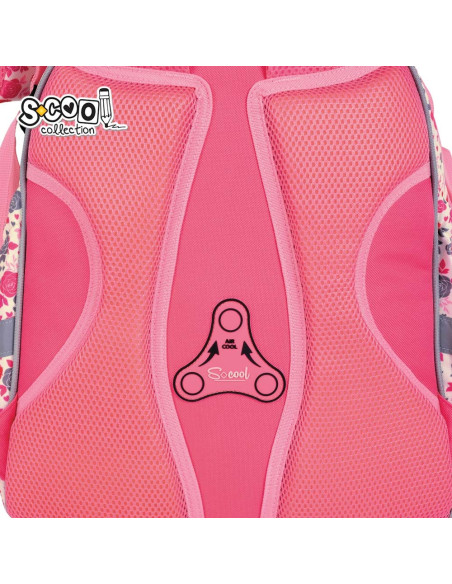 SC2944,Ghiozdan anatomic BEAUTIFUL, 39x33x18 cm - S-COOL