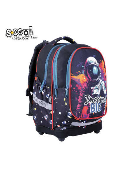 SC2947,Ghiozdan anatomic DREAM BIG, 39x33x18 cm - S-COOL SC2947,Ghiozdan anatomic DREAM BIG, 39x33x18 cm - S-COOL