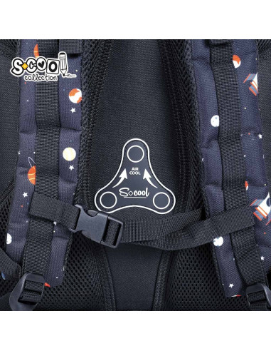 SC2947,Ghiozdan anatomic DREAM BIG, 39x33x18 cm - S-COOL SC2947,Ghiozdan anatomic DREAM BIG, 39x33x18 cm - S-COOL