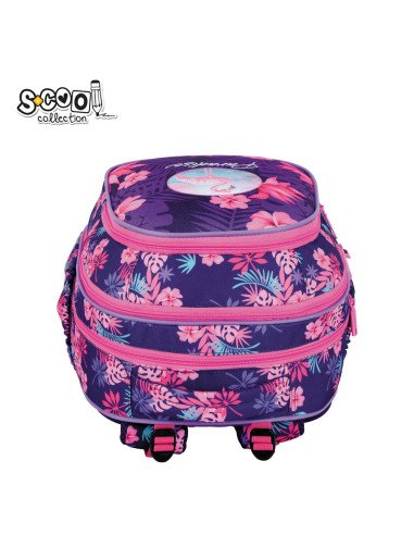 SC2943,Ghiozdan anatomic FLAMINGO, 39x33x18 cm - S-COOL SC2943,Ghiozdan anatomic FLAMINGO, 39x33x18 cm - S-COOL